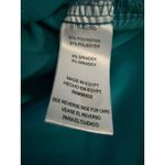 HH WORKS by Healing Hands Teal Scrub Top Short Sleeve Med "Cheers Healing Angel" Blue Photo 7