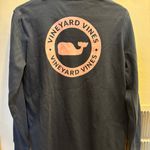 Vineyard Vines Navy And Light Pink Quarterzip Photo 1