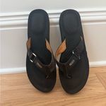 Coach Black Flip Flop Sandals size 9 Photo 6