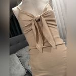 🌸AMTIOUS weekend beige mini dress ✨ Tan Photo 6