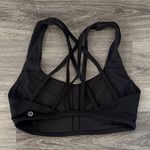 Lululemon athletica Black Strappy Sports Bra Photo 0