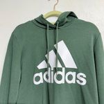 Adidas Green Hooded Sweater Sz L Photo 3