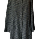 Eileen Fisher  Round Crew Neck Tweed Jacket Large Photo 0