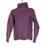 Lululemon  Womens Scuba Jacket Fleece Neck Burgundy Purple 4 Photo 1