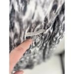 Joie  Womens Black/Gray/White Ikat Print Linen Blazer Jacket Size 4 Photo 3