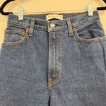 Abercrombie & Fitch The ‘90s Straight Ultra High Rise Jeans Dark Wash Photo 3