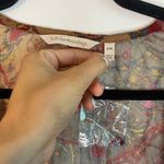 Soft Surroundings NWOT  paisley floral sequins kimono cardigan Photo 1