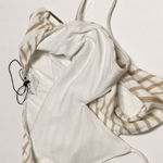 Rachel Pally New  tan and white stripe swimsuit. Photo 7
