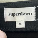 superdown  Rockie One Shoulder Bodysuit Black Size XS Photo 5