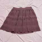 Pink Lily  Dusty Rose Pleated Skirt Photo 2