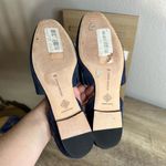 Antonio Melani Women’s 7 Blue Suede Pointed Toe Flat Sandals Photo 5