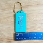 Coach Keychain  Limited Edition Bag Charm Logo Gold Chain Hawaii Stamp Large Size Photo 3