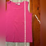 Laura Ashley  Pink Vintage Tank Top Photo 4