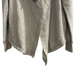 Zella  Women's Shooting Star Drape Gray Cardigan Sweater Size S Open Front Photo 3