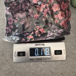 American Eagle AE Studio Floral Print Mini Dress Long‎ Sleeve Tie Neck Smocked Waist M Photo 14