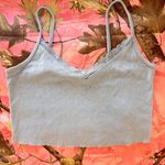 Topshop blue lace v neck cami Photo 3