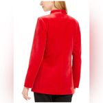 Calvin Klein Velvet Women's Blazer Photo 1