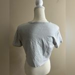 Jockey Gray t shirt crop top small Photo 6