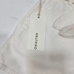 GRLFRND  Brynn Tiewaist Shorts in White Size 25 Photo 2