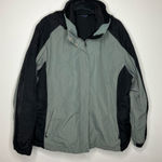 Lands' End Lands‎ End 3-in-1 coat gray & black size 1X Photo 0