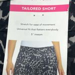 Isaac Mizrahi ISSAC MIZRAHI DISTRESSED LEOPARD PRINT SHORTS SZ 4 BLACK & GRAY NEW Photo 3