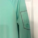 Under Armour pullover, wintergreen, back and sleeve pockets, 1/2 zip, athletic Photo 4