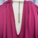 Michael Kors -Women’s Large Mauve Top With Gold Accents Photo 5
