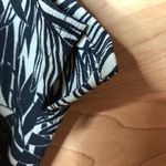 Jaclyn Smith Vintage  Button Up Leaf Pattern Size Small Blouse Photo 4