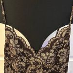 Hugo Buscati  Chocolate,Gold metallic lace over Dress from his masterpieces Photo 2