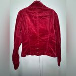 Paris Blues  Y2K 90s red corduroy short jacket medium Photo 2