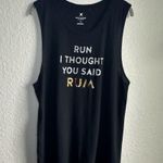 EXPRESS 🖤 Black Fun Running Muscle Tank Top Photo 0