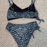 Dippin' Daisy's Gray Leopard Print Bikini Set Photo 6