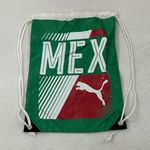 Puma Mexico MEX Soccer Futbol Grn Athletic Drawstring Satchel Backpack Gym Sac Photo 0
