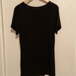 Crazy Train  Black Pocket Gathered Tee Photo 1