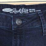 Old Navy  Women’s The Rockstar Mid-Rise Dark Wash Skinny Denim Jeans Photo 5