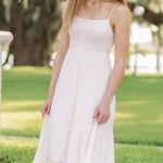 Hello Molly White Midi Dress Photo 3