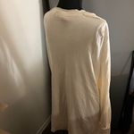 Norma Kamali Cream Button-Up Cardigan Photo 3
