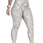 Aerie Chill Play Move Aztec Print 7/8 Length Leggings Photo 0