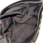 Coach Signature Monogram Handbag Grey Black Canvas Purse F29941 Photo 6