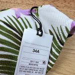 Shade & Shore  Women's White and Green Floral Bikini Top - Size 34A - NWT Photo 8