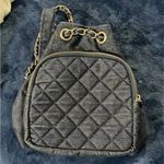 ZARA Mini Denim Backpack Photo 1