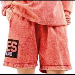 VANS x Vault Aries Sweatshort Maroon Tie Dye Women's Size Small Red Photo 1