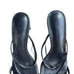 Tony Bianco  - Classic Black Nappa Elegant Strappy Heels Sz 7.5 Photo 4