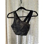 Nike Women's Dri Fit SWSH All Over Print Asymmetrical Non Padded Sports Bra M Photo 2