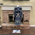 Laundry by Shelli Segal  paisley and floral print knee length dress / 4 / EUC Photo 9