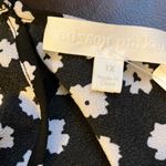 Adyson Parker black and white romper wide legs smocked waistband 5 G Size 1X Photo 6