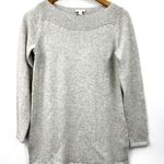 J. Jill Women's Pullover Crewneck Acrylic Sweater Stretch Light Gray Size XS Photo 0