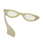 VINTAGE CAT EYE EARLY LUCITE PLASTIC LORGNETTES OPERA GLASSES Photo 0