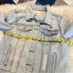 Sky And Sparrow  Distressed  Denim Jean Jacket Light Wash Size Small Photo 4