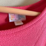 LuLaRoe NEW ‎ Amelia Dress Colorblock Coral Pink Blue Short Sleeve Womens … Photo 3